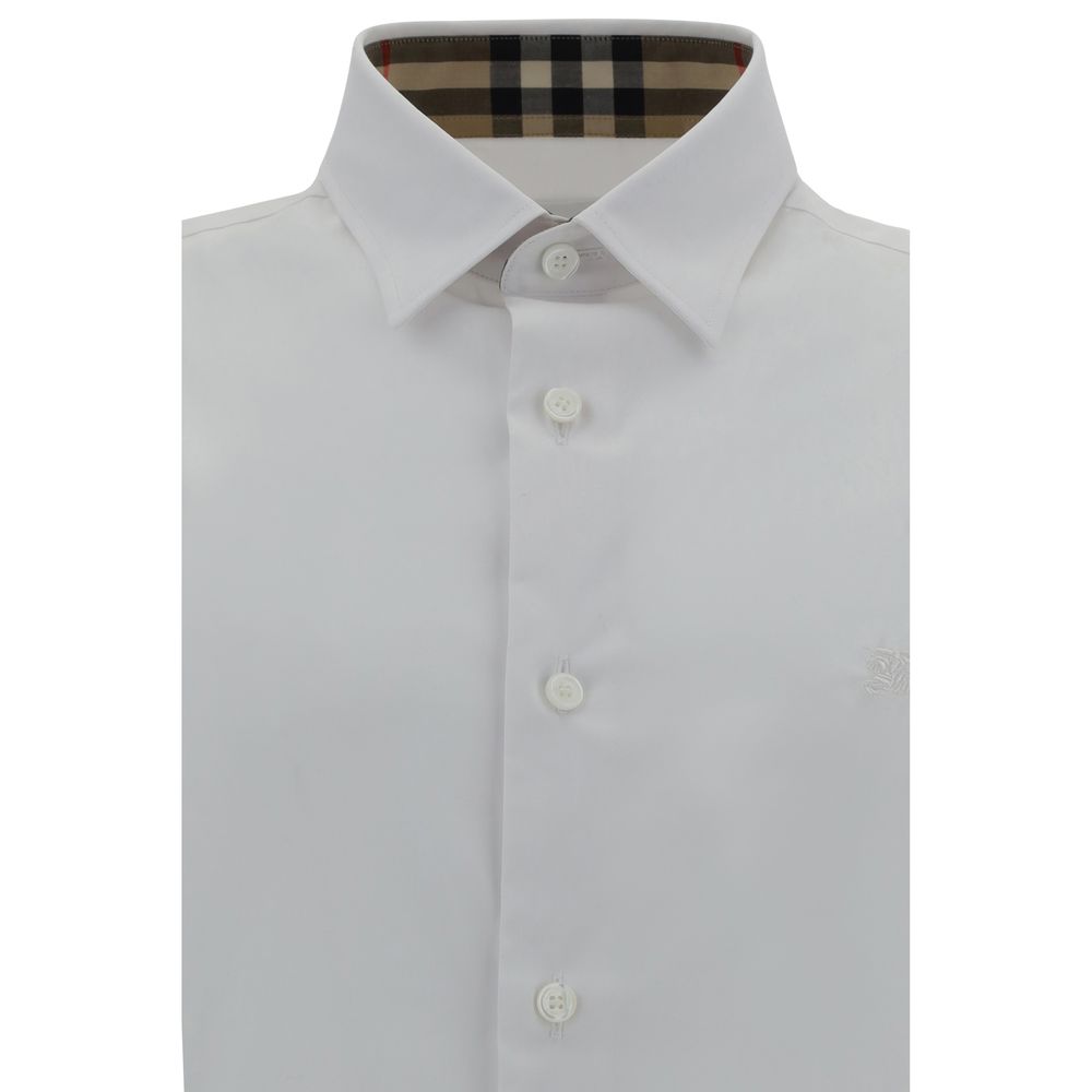 White Cotton Dress Shirt