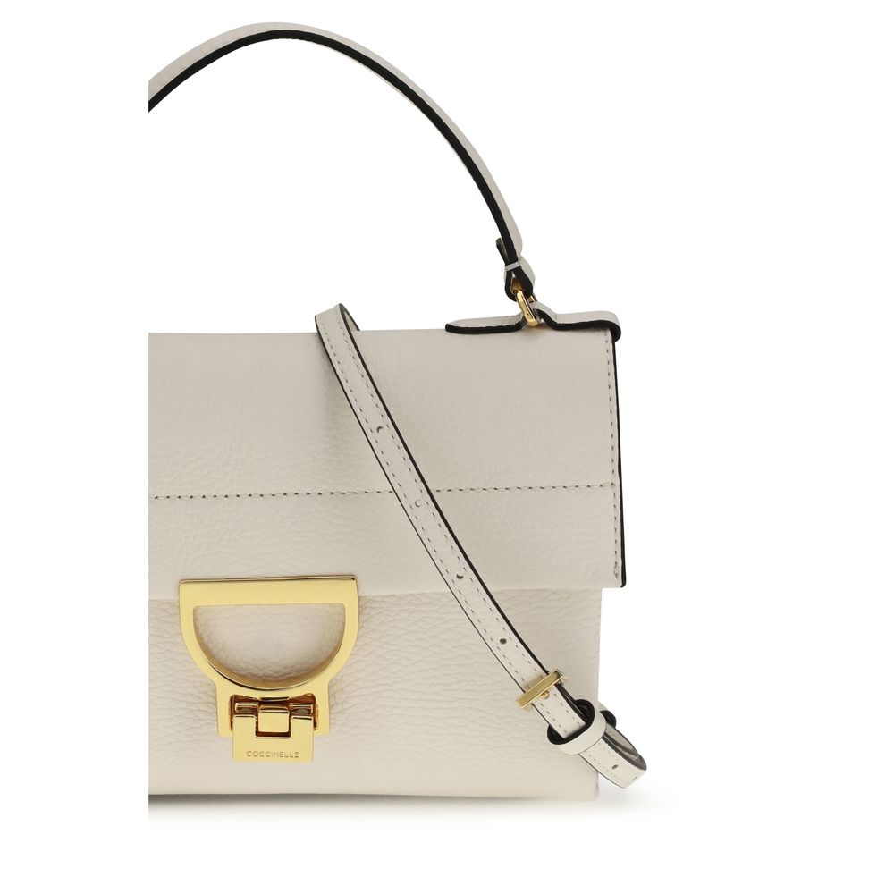 Cream Calf Leather Bos Taurus Handbag