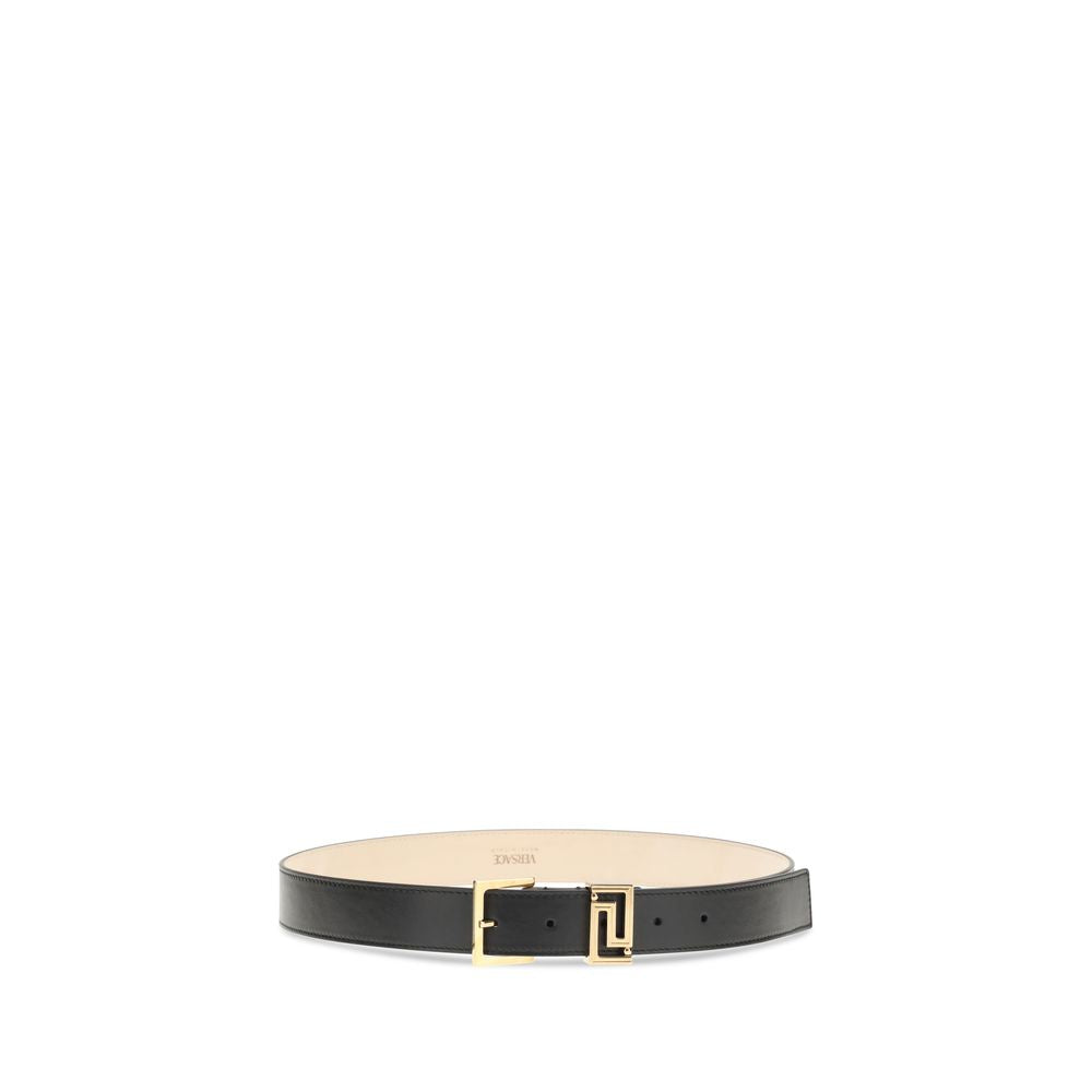Black Calf Leather Bos Taurus Belt