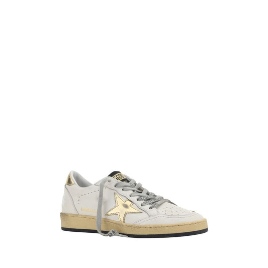 White Calf Leather Bos Taurus Sneakers