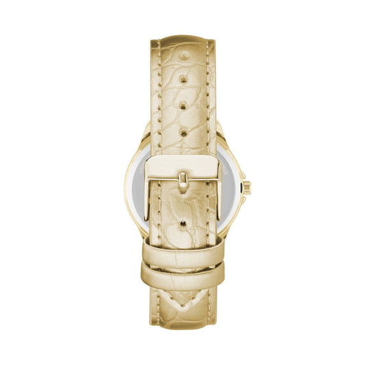 Gold Plastic Dress Watch
