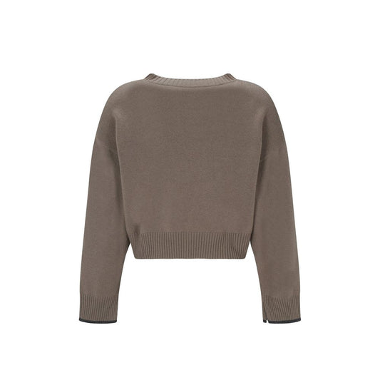 Beige Cashmere Sweater