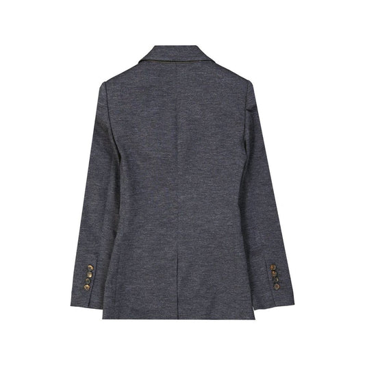 Gray Wool Blazer