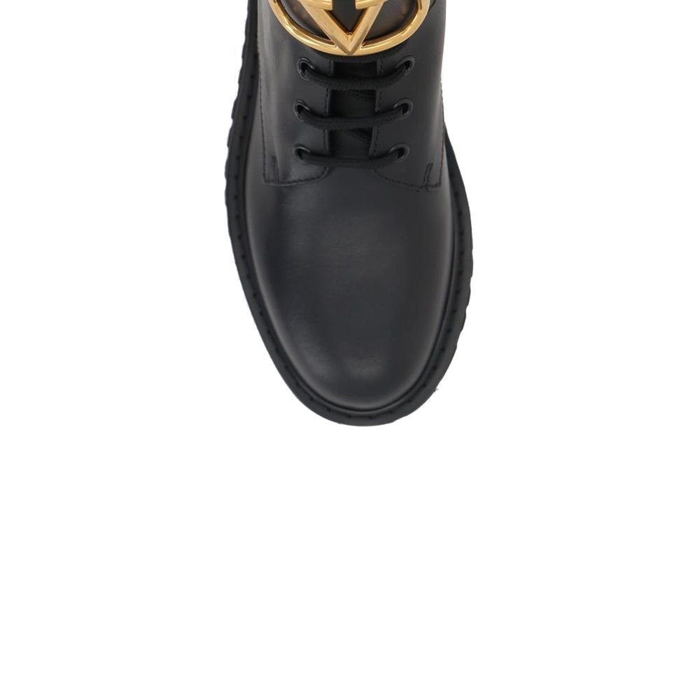 Black Calfskin Boots