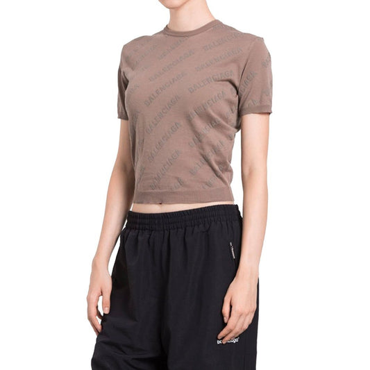 Brown Cotton Tank Tops