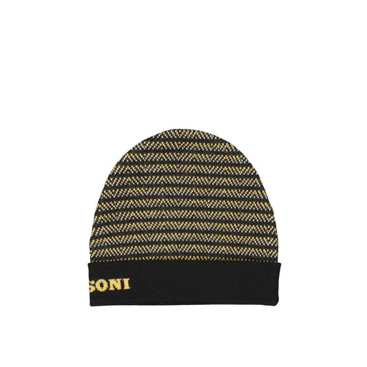 Black Wool Beanie