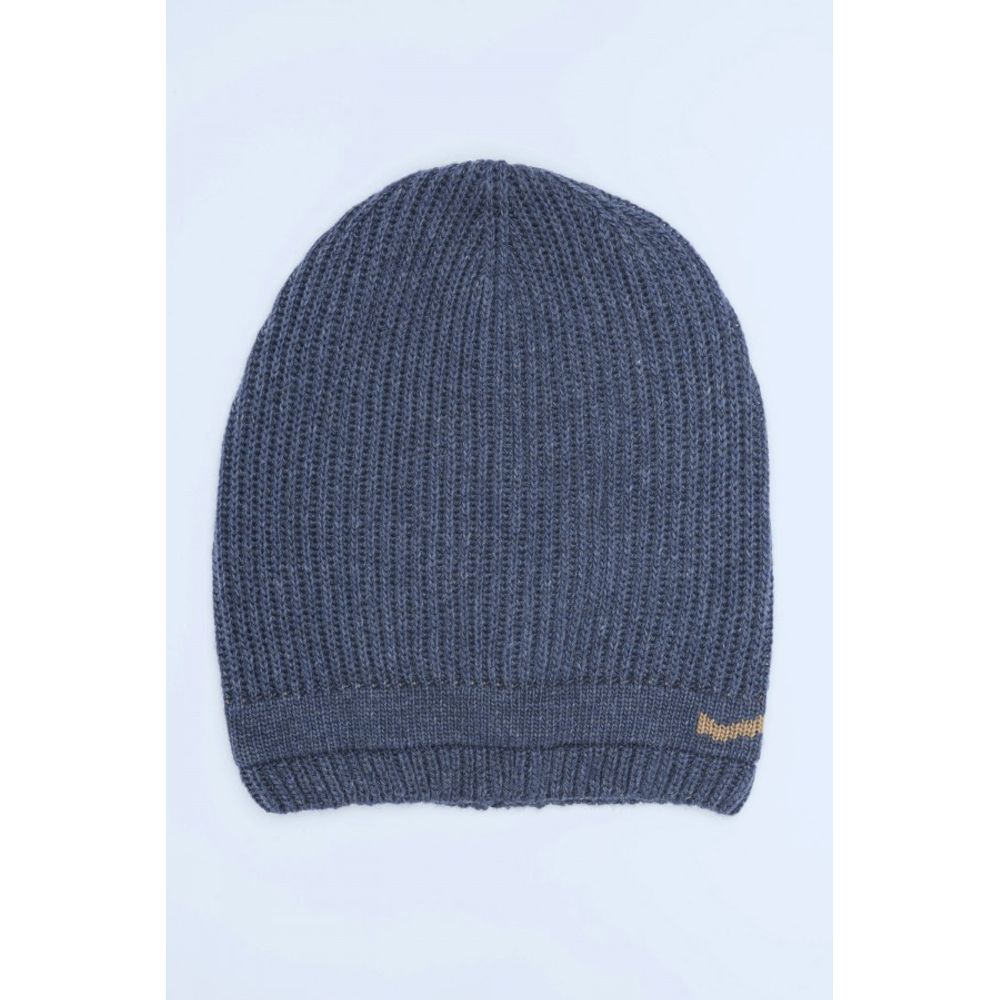 Black Wool Beanie