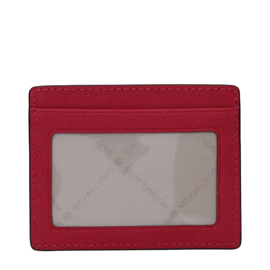 Red Leather Cardholder