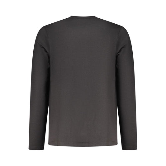 "Black Cotton Men's T-Shirt"