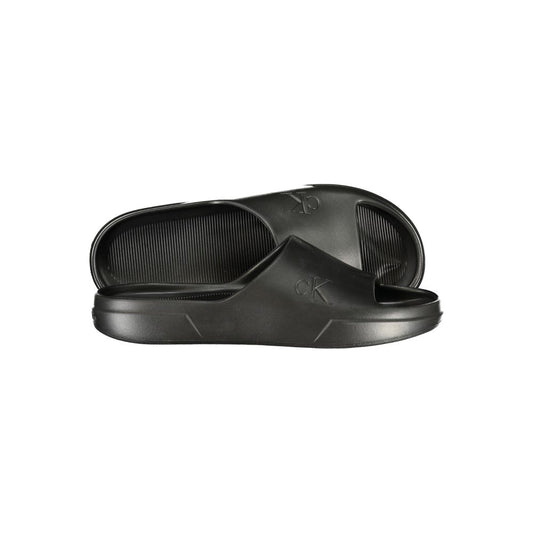Nero Polyurethane Mens Slipper