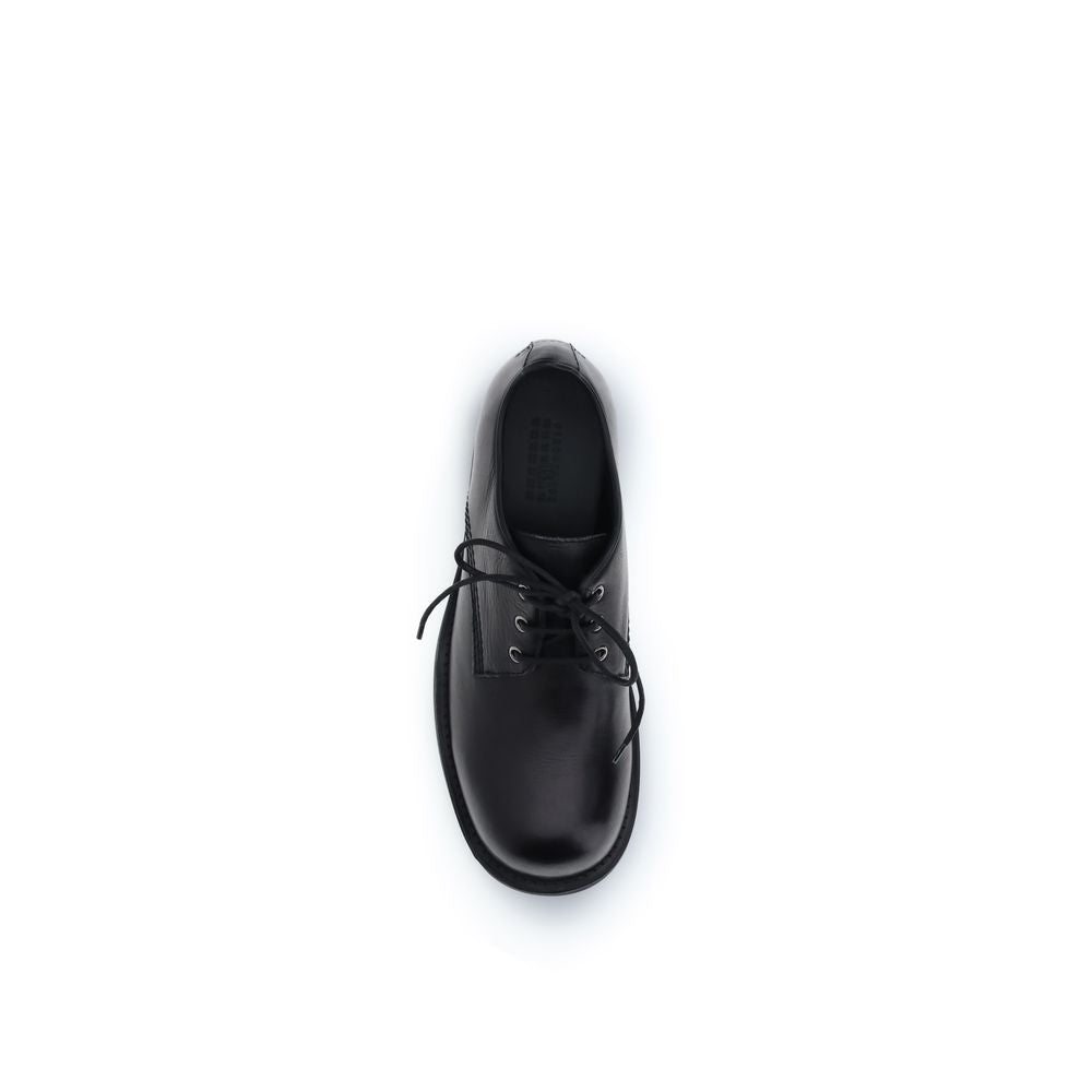 Black Calf Leather Bos Taurus Oxfords And Derbies