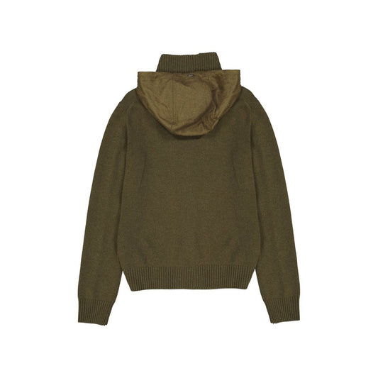 Bicolor Cashmere Hoodie