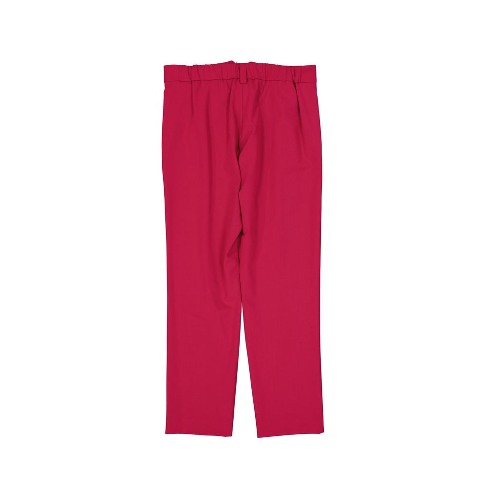 Multicolor Elastane Pants