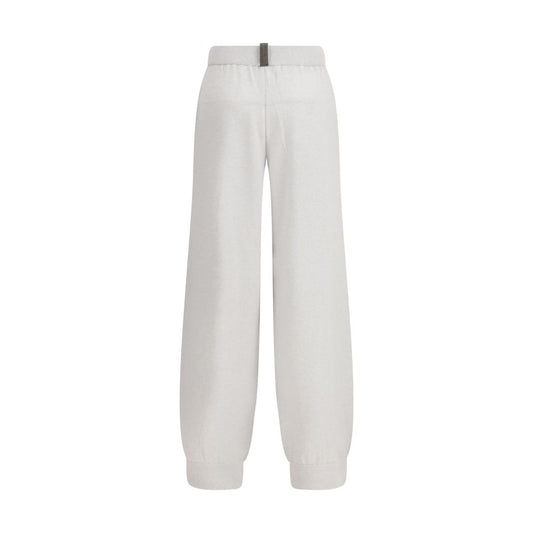 Gray Wool Oves Aries Casual Pants