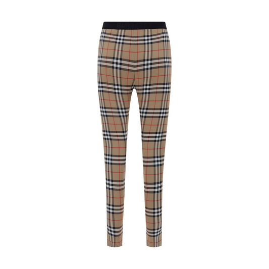 Brown Polyamide Leggings