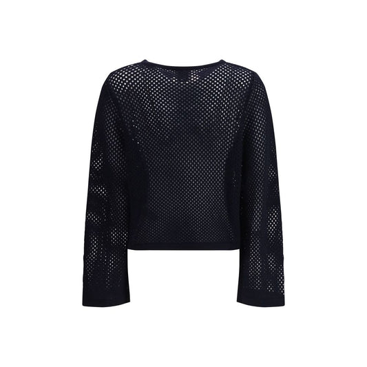 Blue Wool Sweatshirt