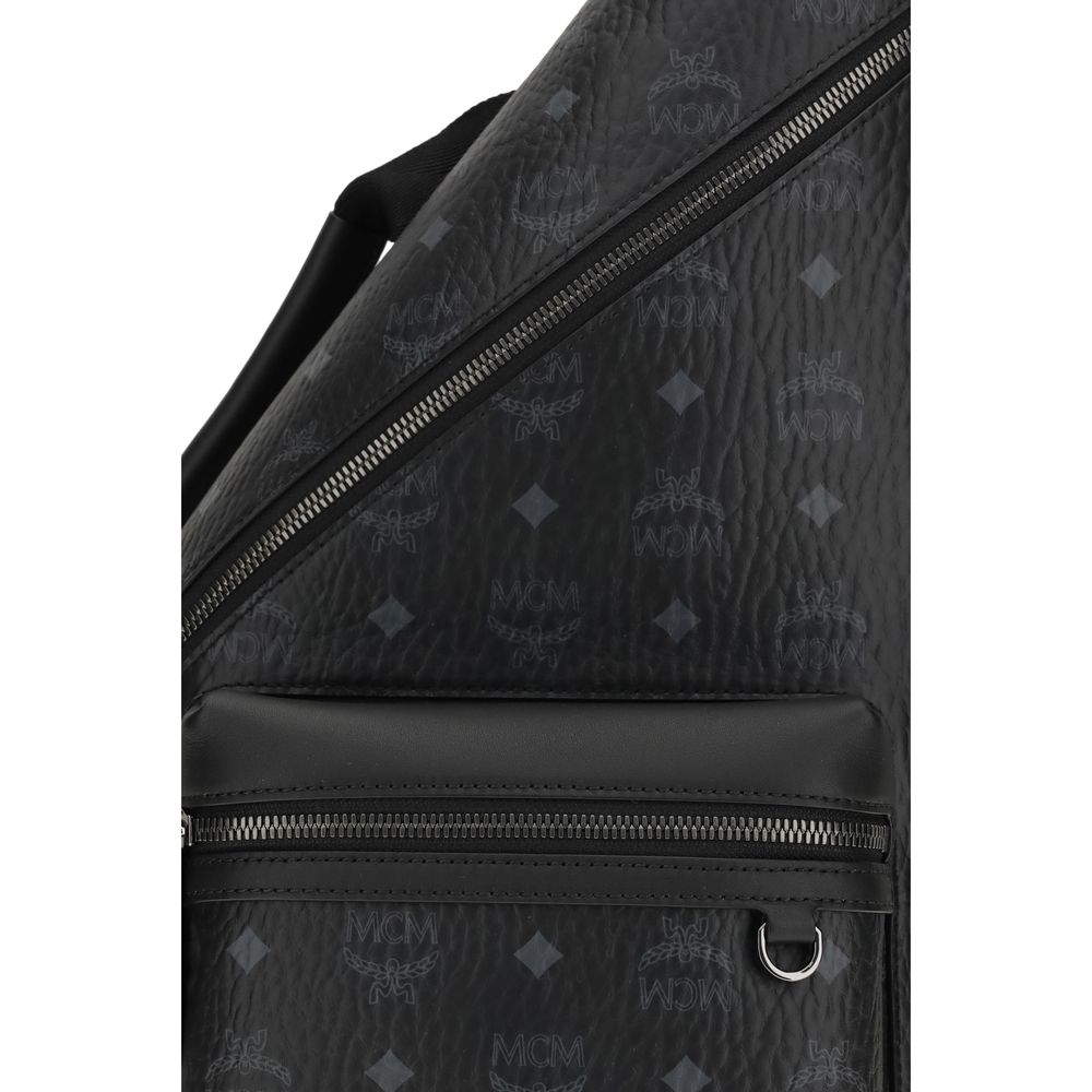 Black Fabric Backpack