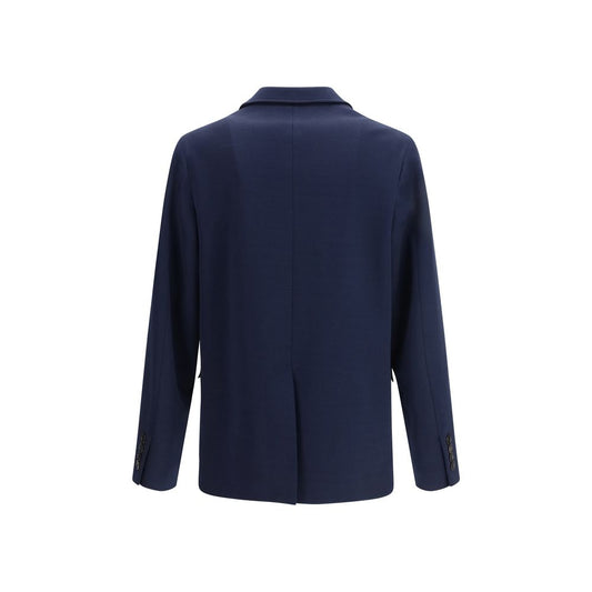 Blue Cotton Coat