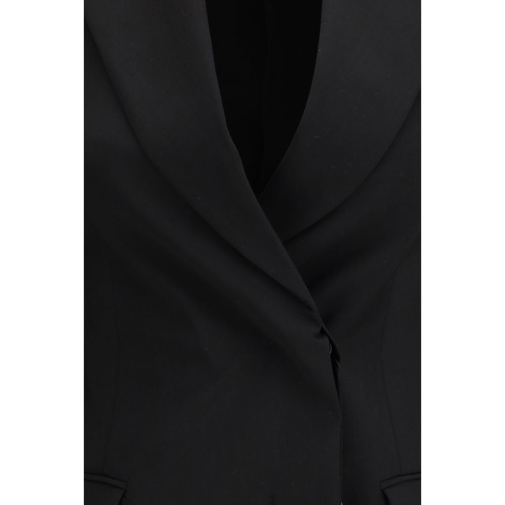 Black Wool Oves Aries Blazer