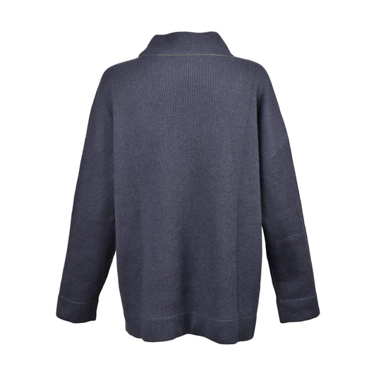 Blue Cashmere Sweater