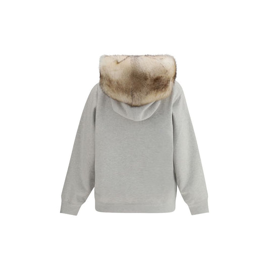 Gray Cotton Sweatshirt