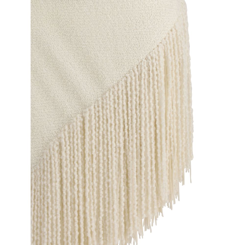 Beige Silk Casual Dress