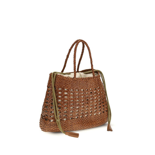 Brown Calf Leather Bos Taurus Handbag