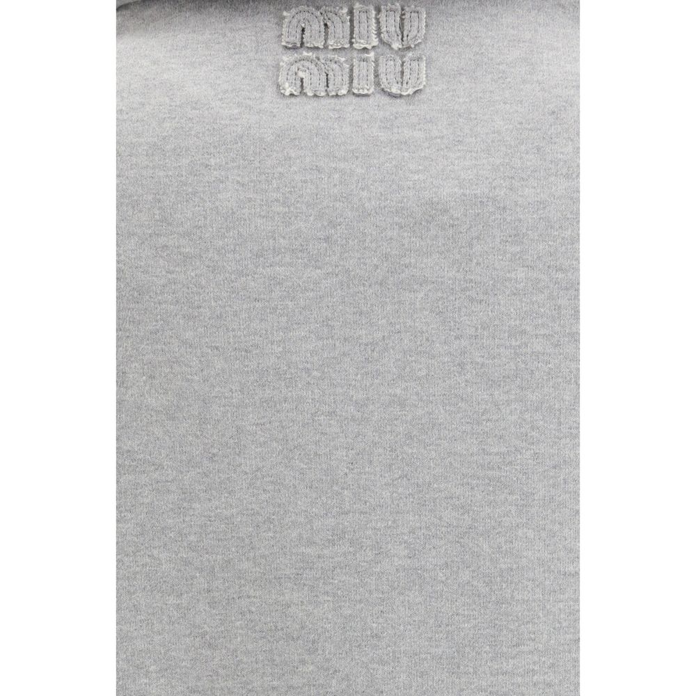 Gray Cotton Sweatshirt