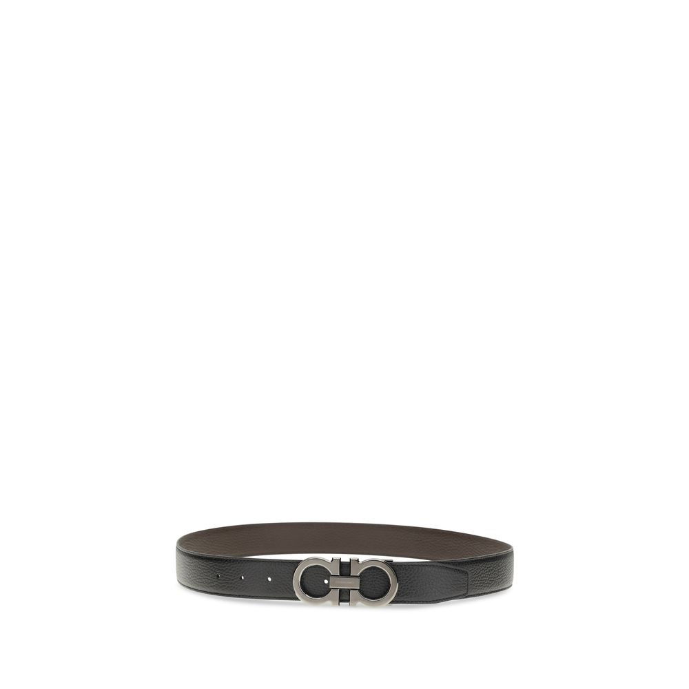 Black Calf Leather Bos Taurus Regular Belt