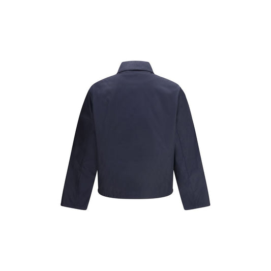 Blue Nylon Shell Jacket