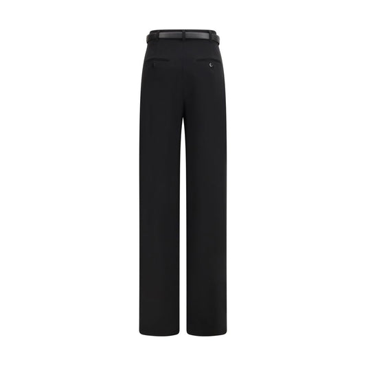 Black Triacetate Dress Pants