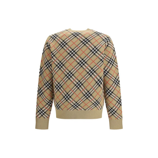 Beige Cotton Sweatshirt