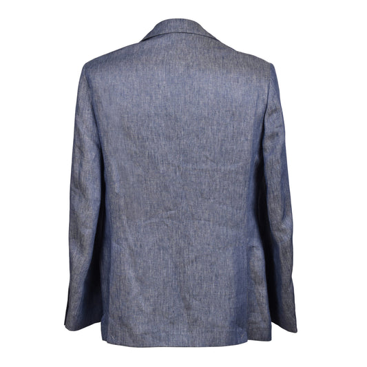 Blue Linen Blazer