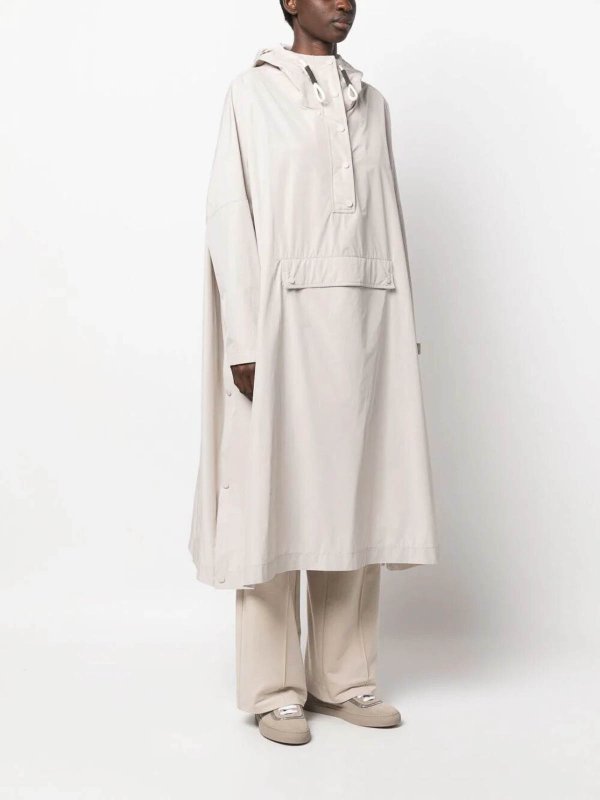 Gray Polyester Cloacks