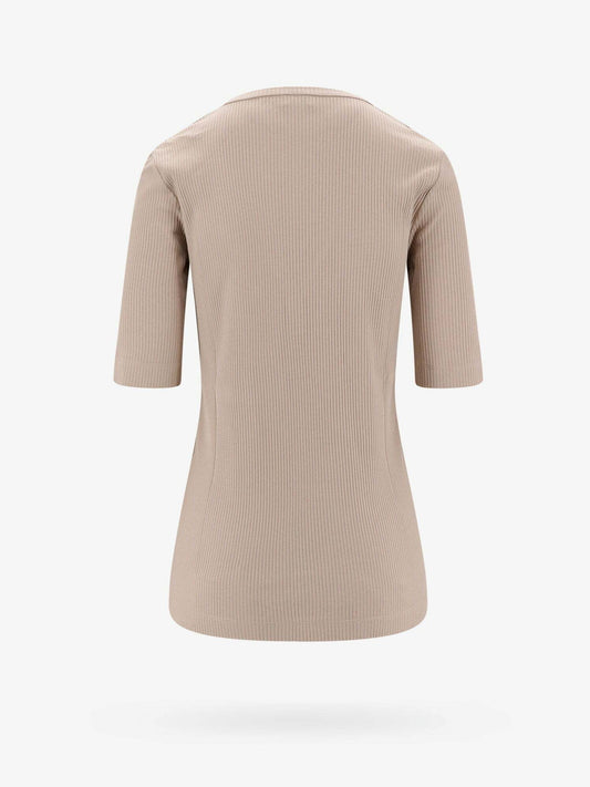 Beige Cotton T-Shirt