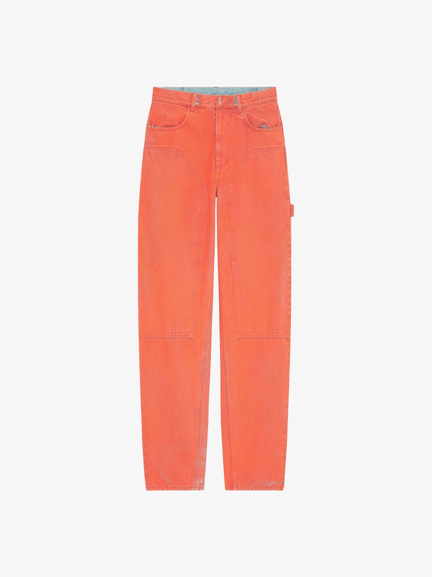 Bicolor Fibres Casual Pants