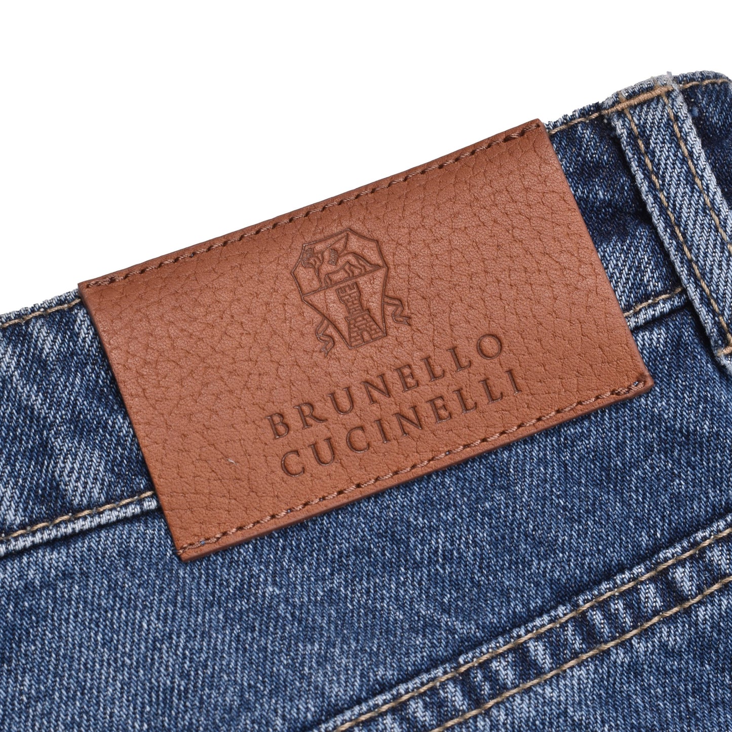 Blue Cotton Relaxed Fit Jeans