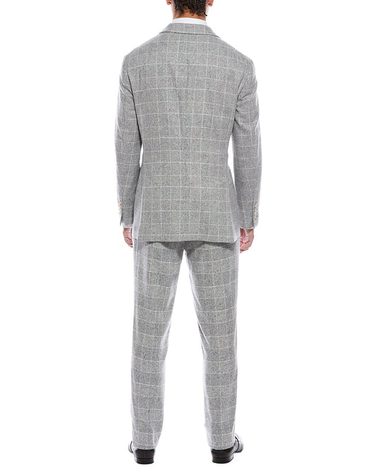 Pearl Silk Two-Piece Suit