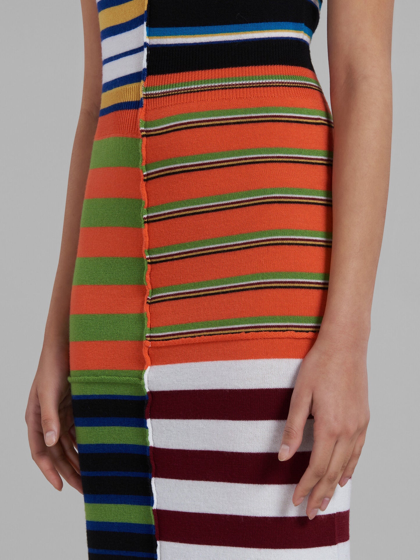 Multicolor Fibres Casual Dress
