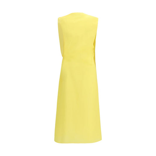 Bicolor Cotton Casual Dress