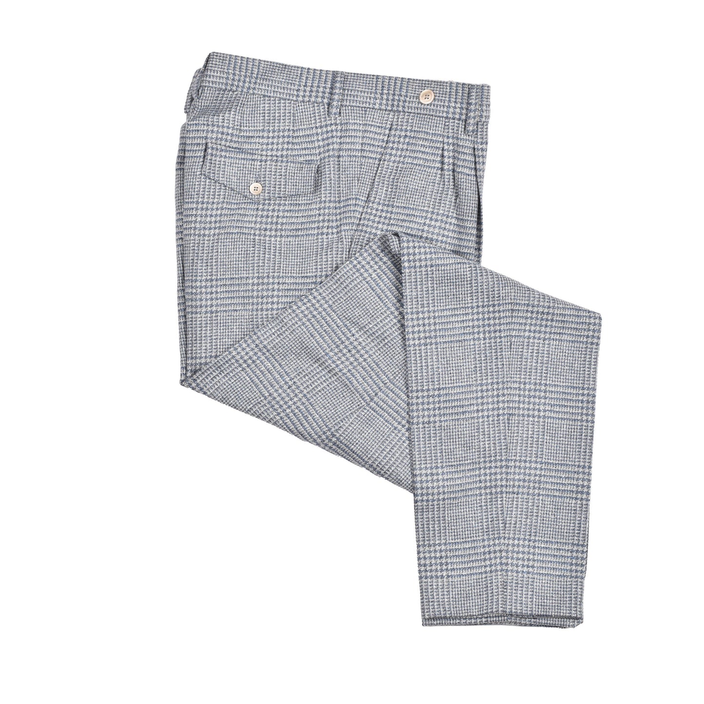 Light Blue Wool Two-Piece Suit