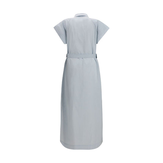 Blue Copper Long Dress