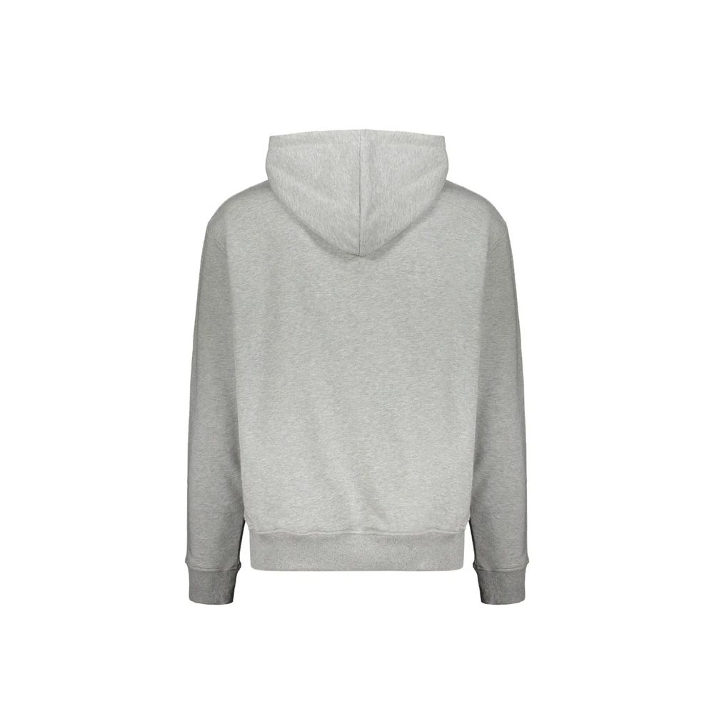 Gray Cotton Hoodie