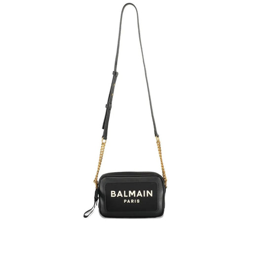 Black Cotton Shoulder Bag