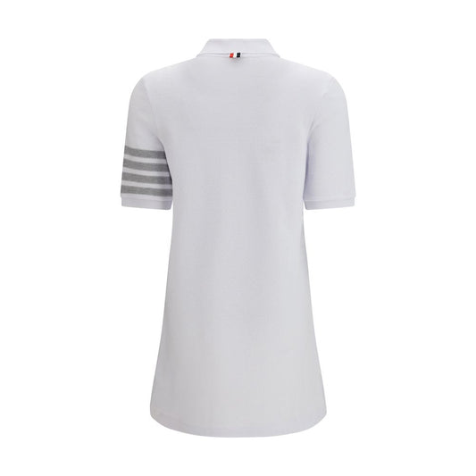 White Cotton Casual Dress