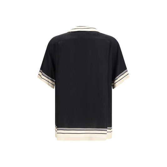 Multicolor Silk Shortsleeve Shirt