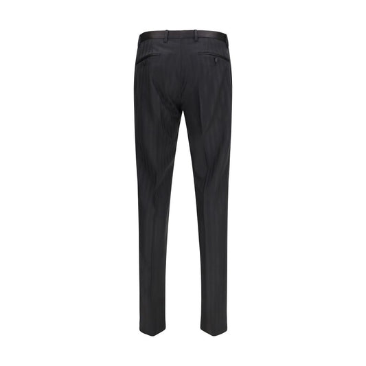 Black Wool Oves Aries Dress Pants