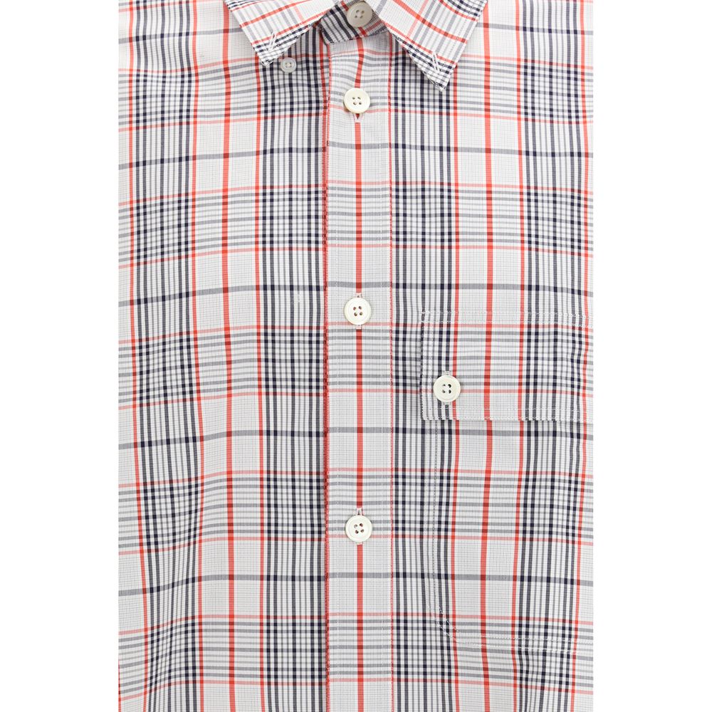 Multicolor Fabric Pattern Shirt