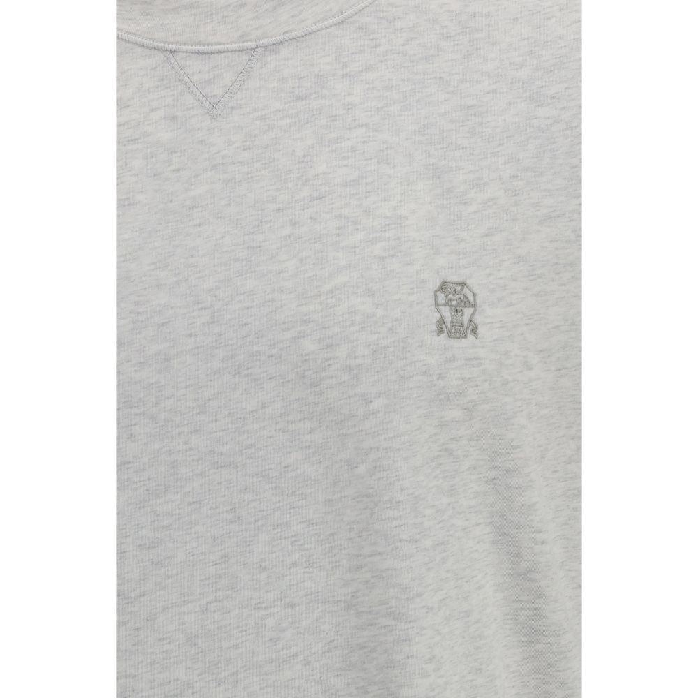 Gray Cotton T-Shirt