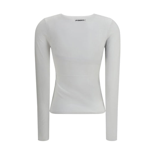White Viscose Sweatshirt